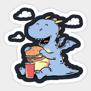 Dragon Meal Sticker